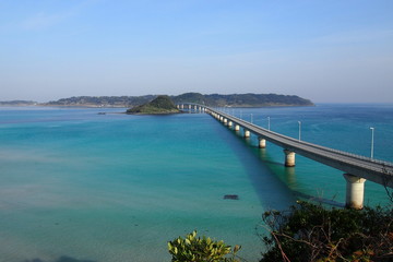 Obraz premium 角島大橋