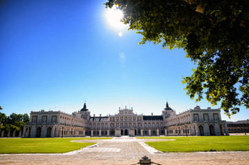 Obraz premium Royal Estate of Aranjuez, Madrid Spain