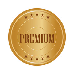 Abstract premium label