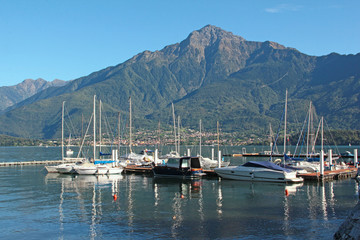 Comer See in der Lombardei 