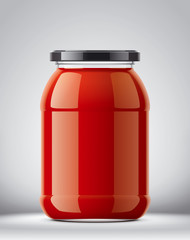 Clear Jar mockup 