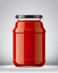 Clear Jar mockup 