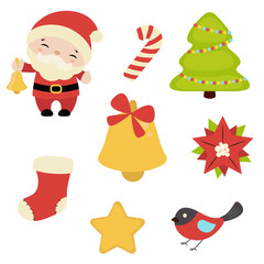 Set of Christmas Icons