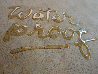Water proof spontaneous water handwriting calligraphy