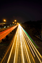 traffic light and movement