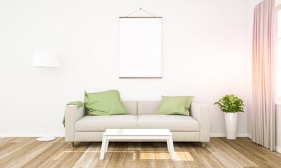 frame mockup on a wall