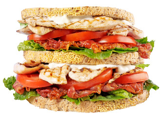 CLUB SANDWICH CUT OUT
