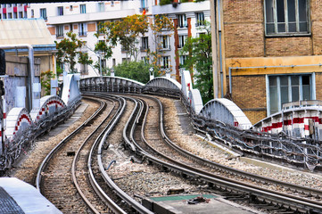 railway track gare de lyon