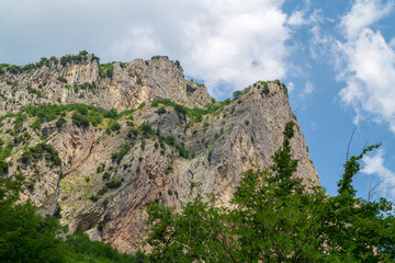 Fototapeta na wymiar Escursione nella valle dell'Ambro