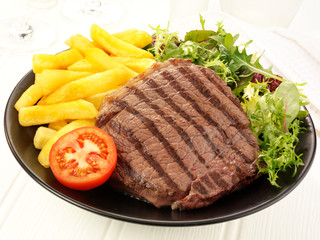 RUMP STEAK MEAL