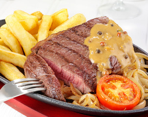 RUMP STEAK MEAL
