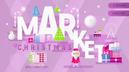 Christmas Market Advertisement