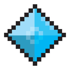 Object with pixel style