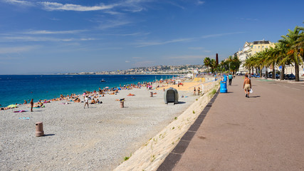 Strandpromenade von Nizza