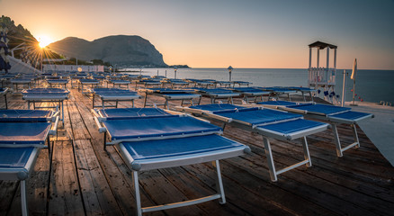 tramonto al solarium