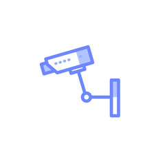 cctv camera icon vector design modern style