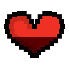 Fototapeta premium Loading Pixel Videogame