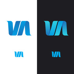 Abstract sign for the company