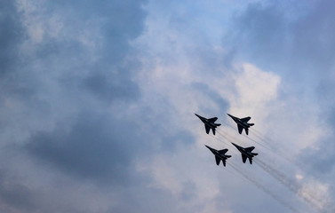 Russian military aircraft in Sevastopol