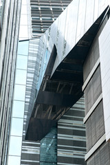 Part of the building photographed in an abstract style.