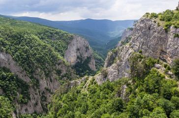 Naklejka premium Grand Canyon of Crimea