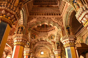 Fototapeta na wymiar Thanjavur Maratha Palace, Tamil Nadu, India