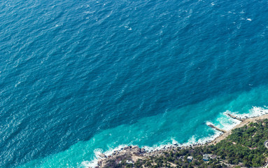 Sea coast, Cape Aya, Crimea