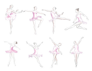 Danseuses de ballet classique