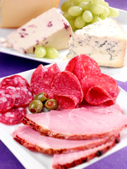 COLD MEATS AND CHEESE