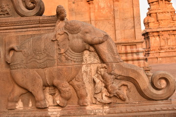 Fototapeta premium Brihadisvara Temple, Thanjavur, TamilNadu