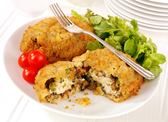 VEGETARIAN RICOTTA AND VEGETABLE KIEV