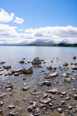 Ruataniwha Inlet foreshore at low tide