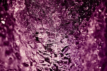 color ice, abstract image