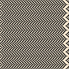 Black Zebra Texture Seamless Pattern