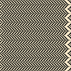 Black Zebra Texture Seamless Pattern