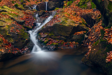 waterfall in forest