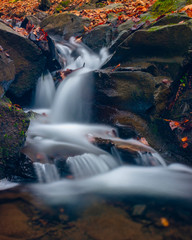 waterfall in forest