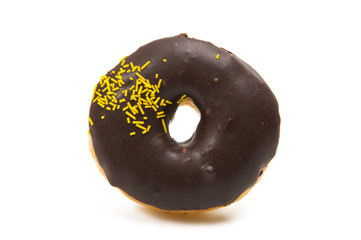 donuts in glaze isolated
