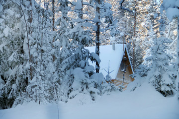 Зимний домик
