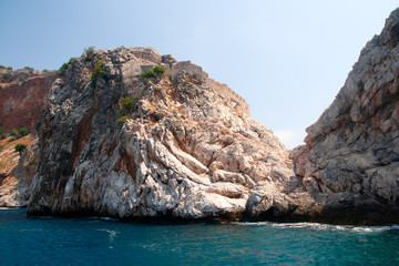 Fototapeta premium Rocky cliffs in Alnaya Turkey