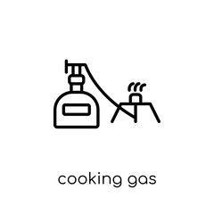 Cooking gas icon from Camping collection.
