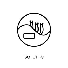 Sardine icon from Camping collection.