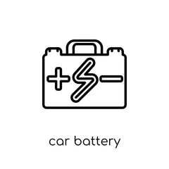 car battery icon from collection.