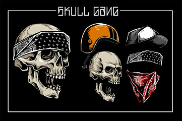 skull gangster lifestyle