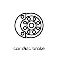 car disc brake icon from Car parts collection.