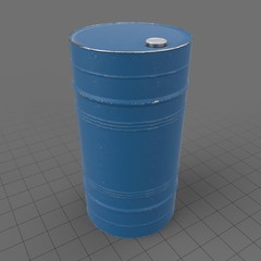 55 gallon metal drum