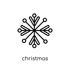 christmas snowflake icon from Christmas collection.