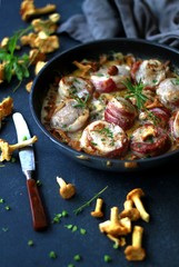 Medaillons of Pork with Mushrooms