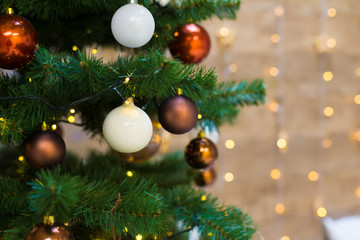 Christmas. Tree decoration toys ball