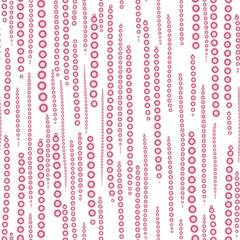 Rings Textile Pattern, Retro Seamless Design